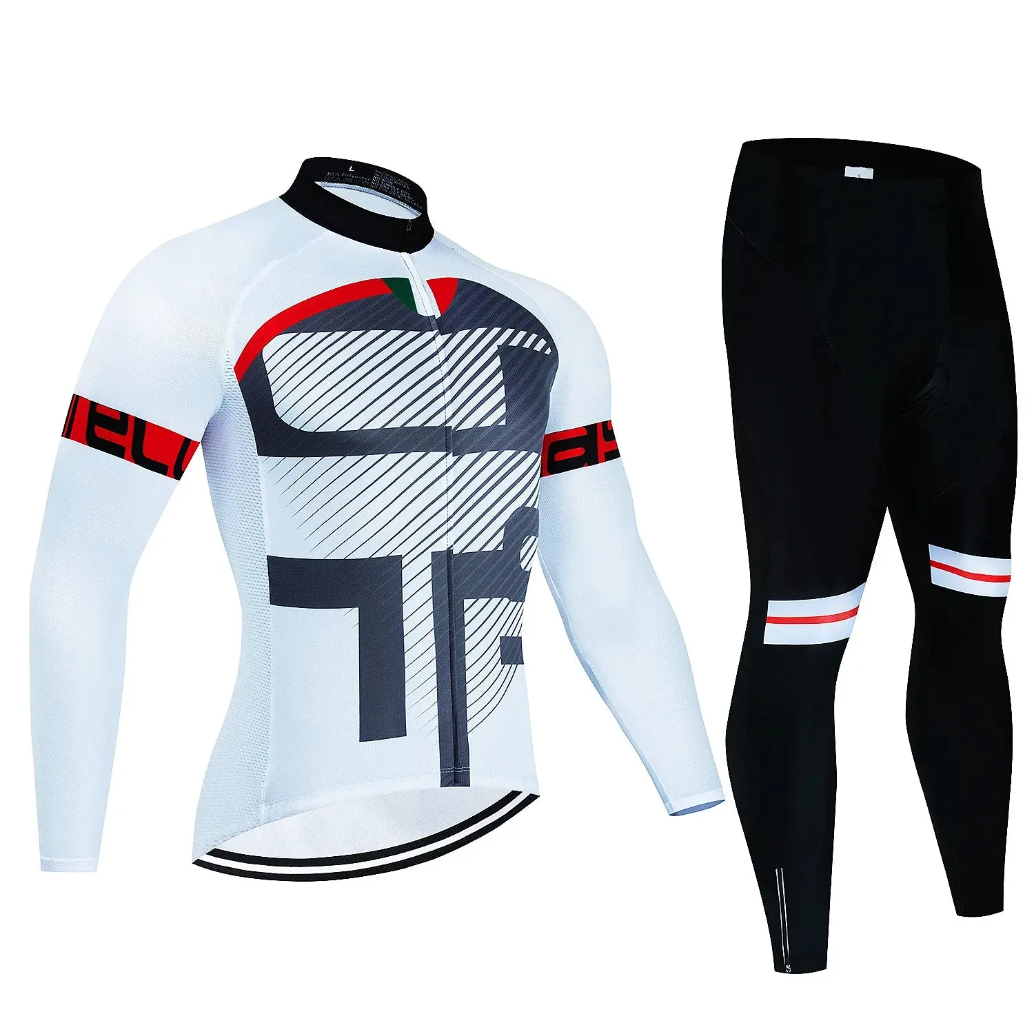 2024 Long Sleeve Cycling Sets Bicycle Clothing Breathable Mountain Cycling Clothes Suits Ropa Ciclismo Verano Triathlon