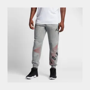 Air Jordan Mens Fleece Pants (Grey)