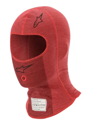 ALPINESTARS 4754320_313_OS ZX EVO v2 Race BALACLAVA, FIA 8856-2018, red/dark red, one size