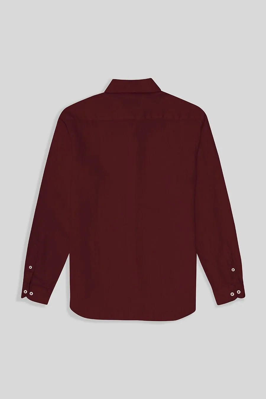 basic linen shirt red wine