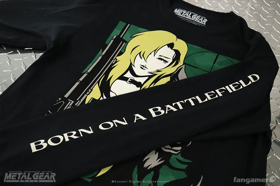 Born On A Battlefield Long-Sleeve Shirt