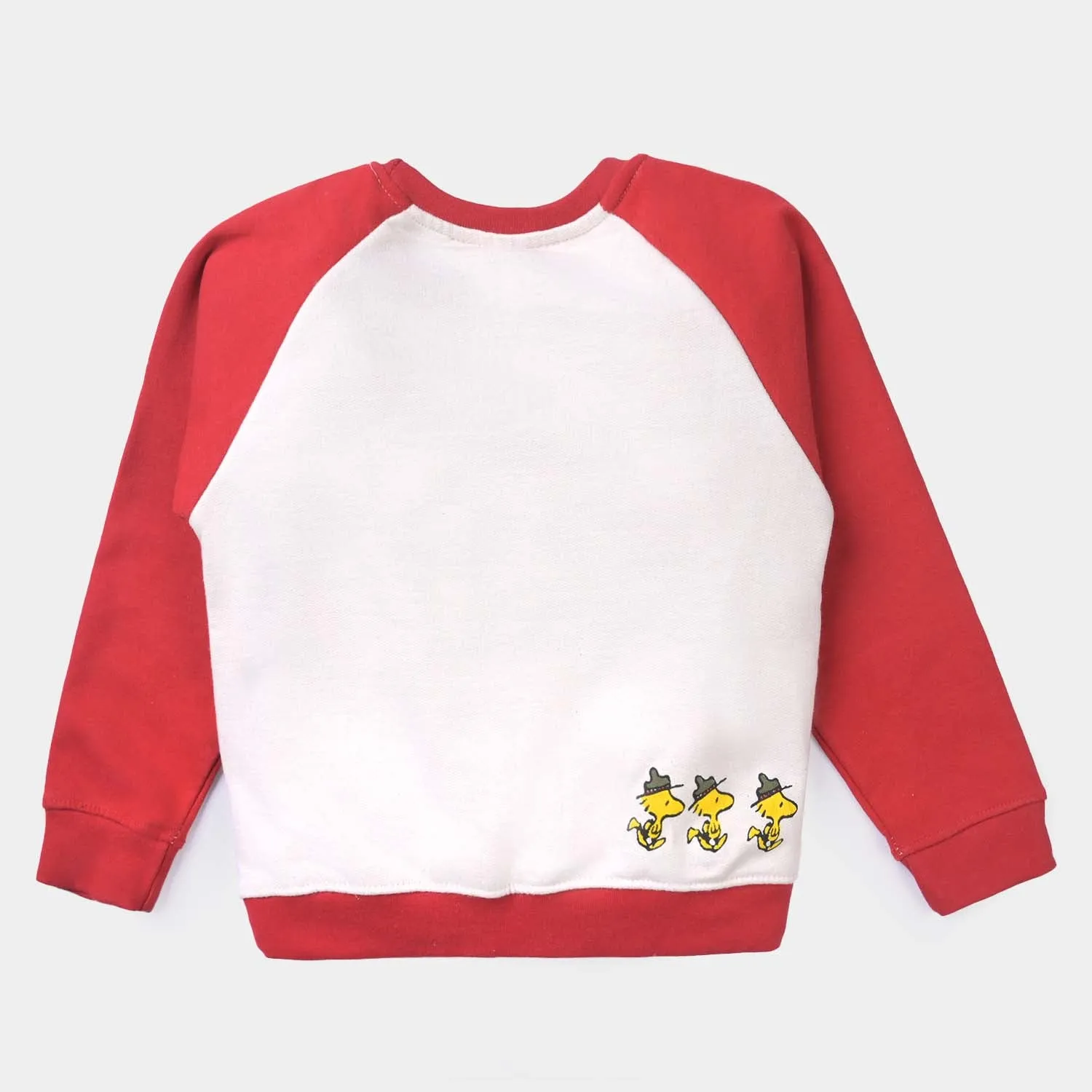 Boy's Fleece Sweatshirt Sheriff-White