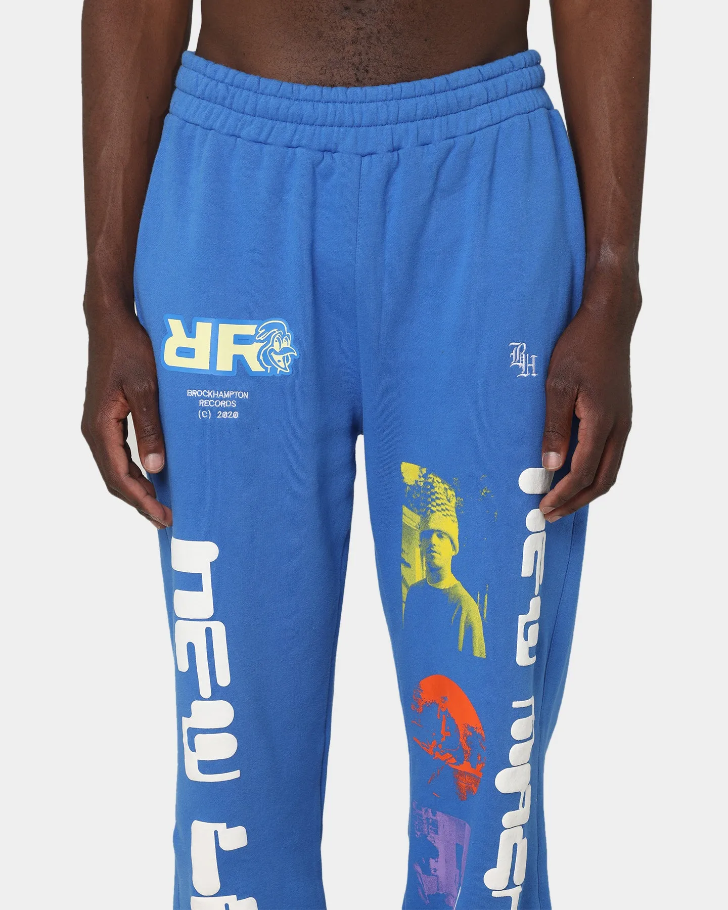 Brockhampton New Machine Sweat Pants Royal Blue