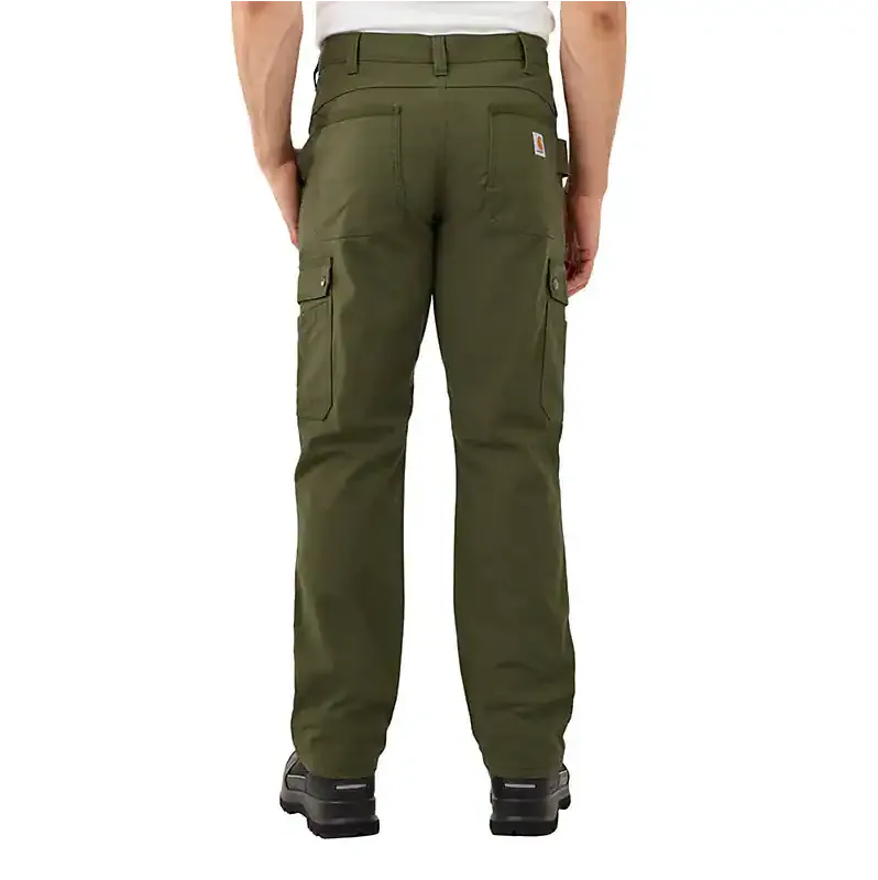 Carhartt Rugged Flex Relaxed Fit Ripstop Cargo Fleece Lined Pants- Mens