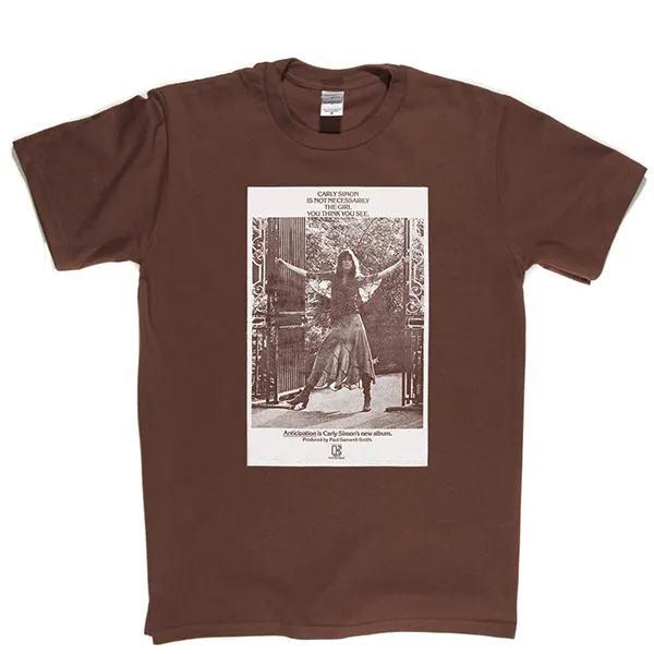 Carly Simon Anticipation T Shirt