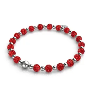 Cherry Sparkle | Crystal Kikiballa Bracelet