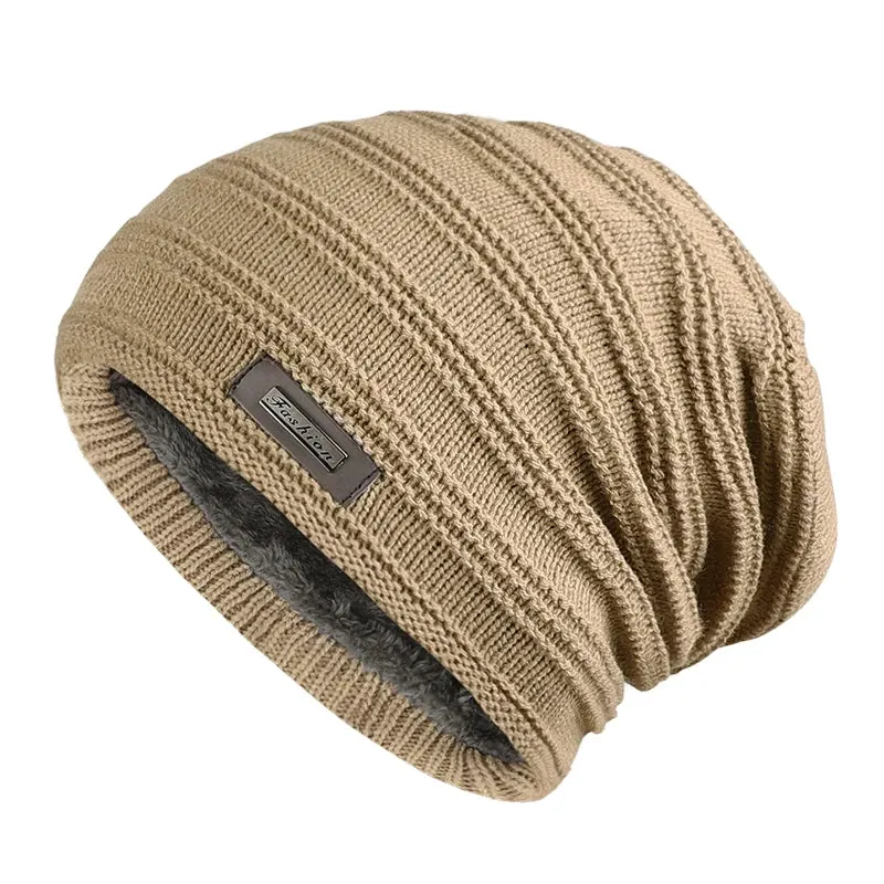 FASHION Fleece Lined Knit Beanie