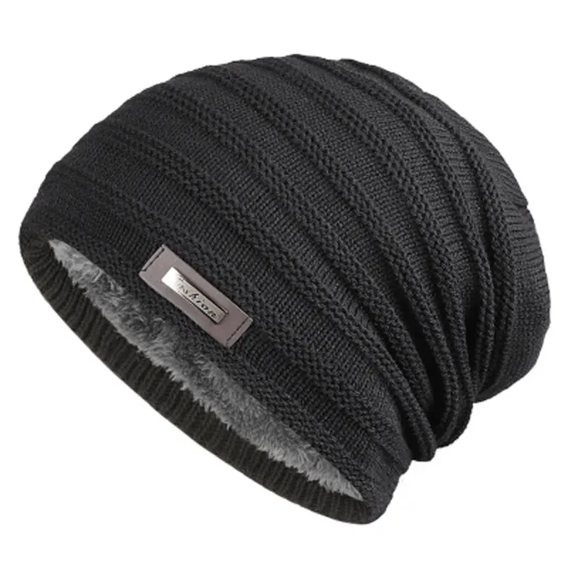 FASHION Fleece Lined Knit Beanie