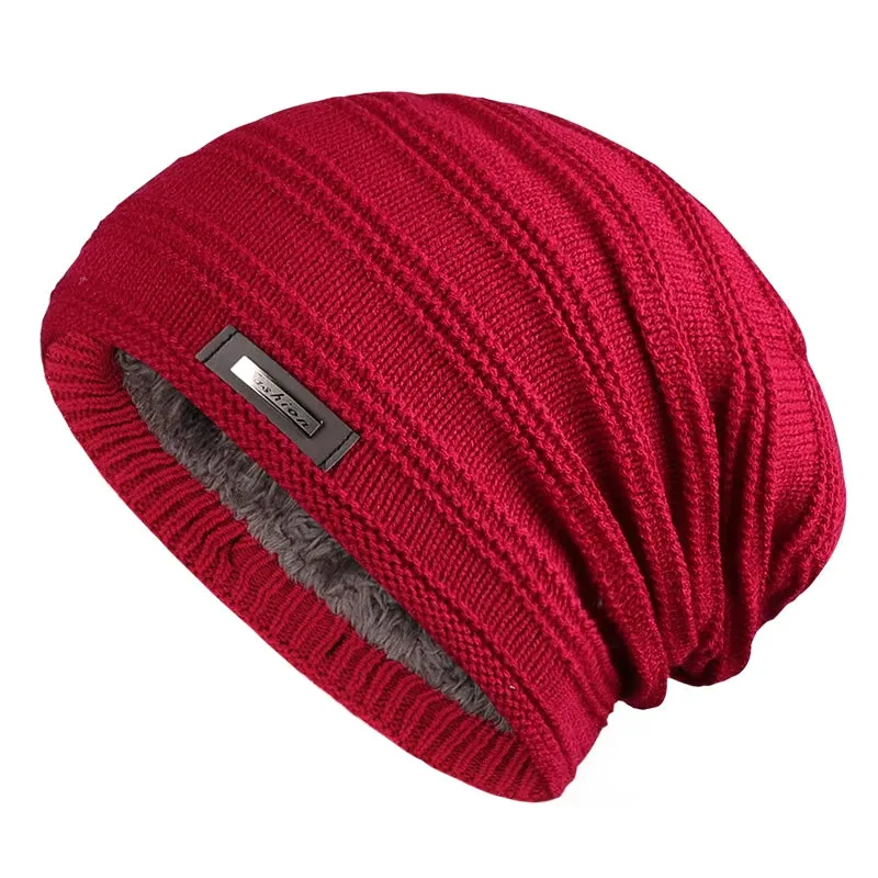 FASHION Fleece Lined Knit Beanie