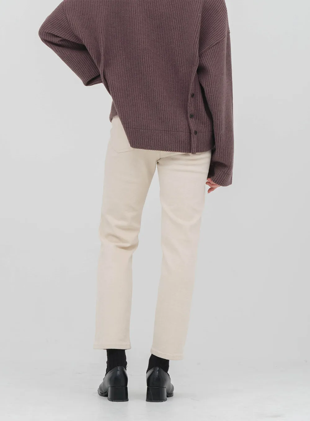 Fleece Lined Straight Leg Pants