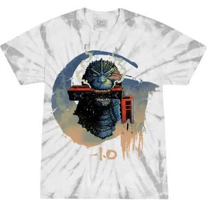 GODZILLA MINUS ONE: GINZA ARRIVAL - TIE-DYE T-SHIRT (ASH VARIANT)