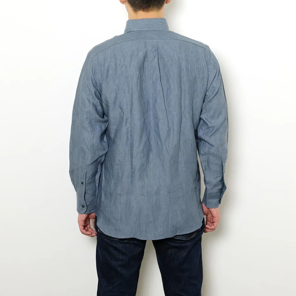 INDIVIDUALIZED SHIRTS - ◇◆SUN HOUSE 別注◆◇ - LINEN L/S CLASSIC FIT B.D. SHIRTS