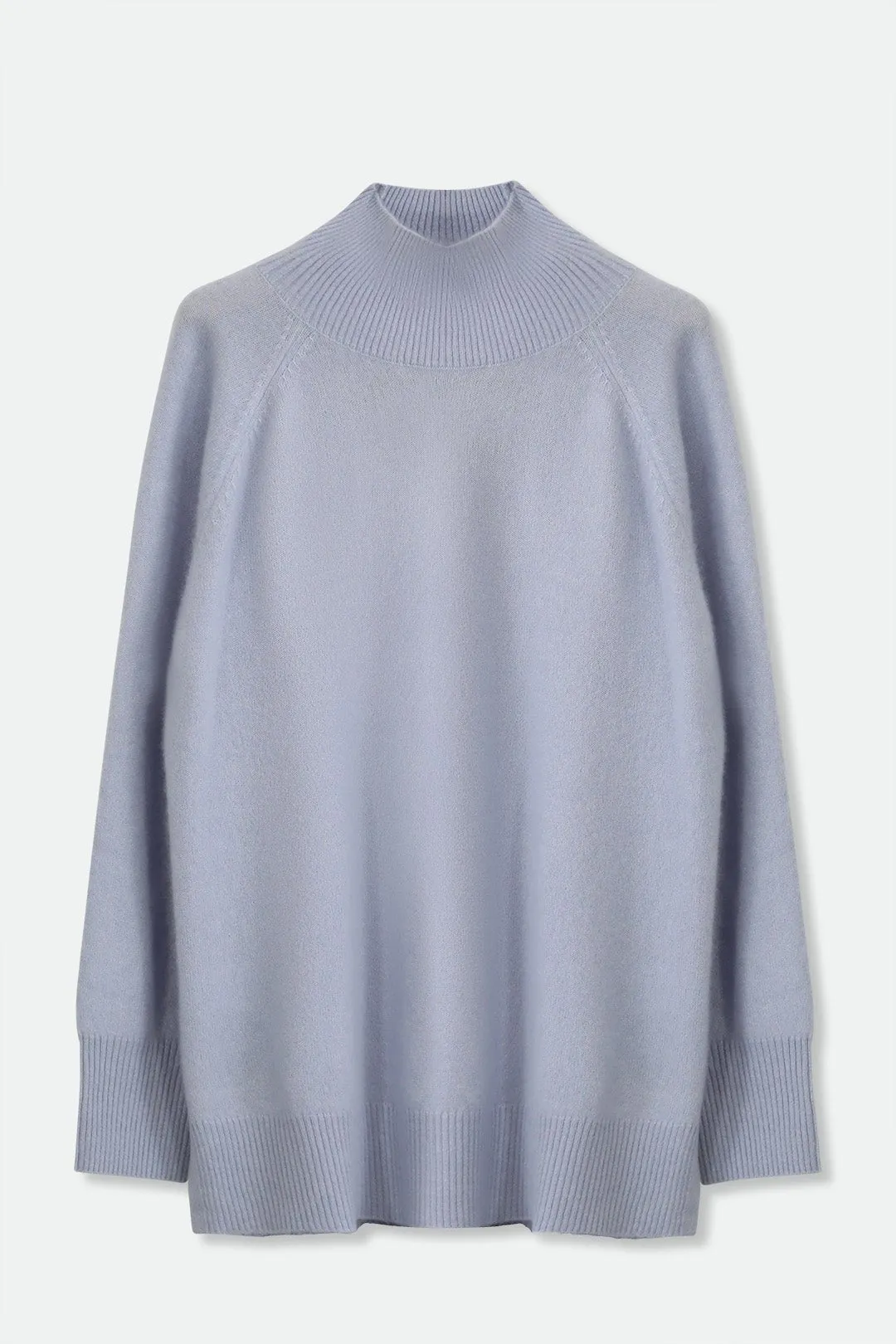 ISLAY TURTLENECK SWEATER IN ITALIAN SPUN CASHMERE SILK