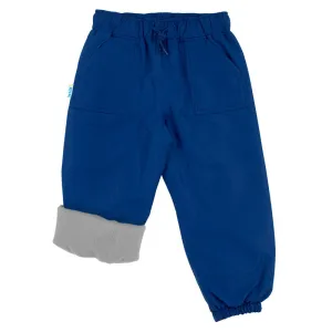 Jan & Jul Cozy-Dry Rain/Snow Pants (Fleece Lined) - Nebula Blue