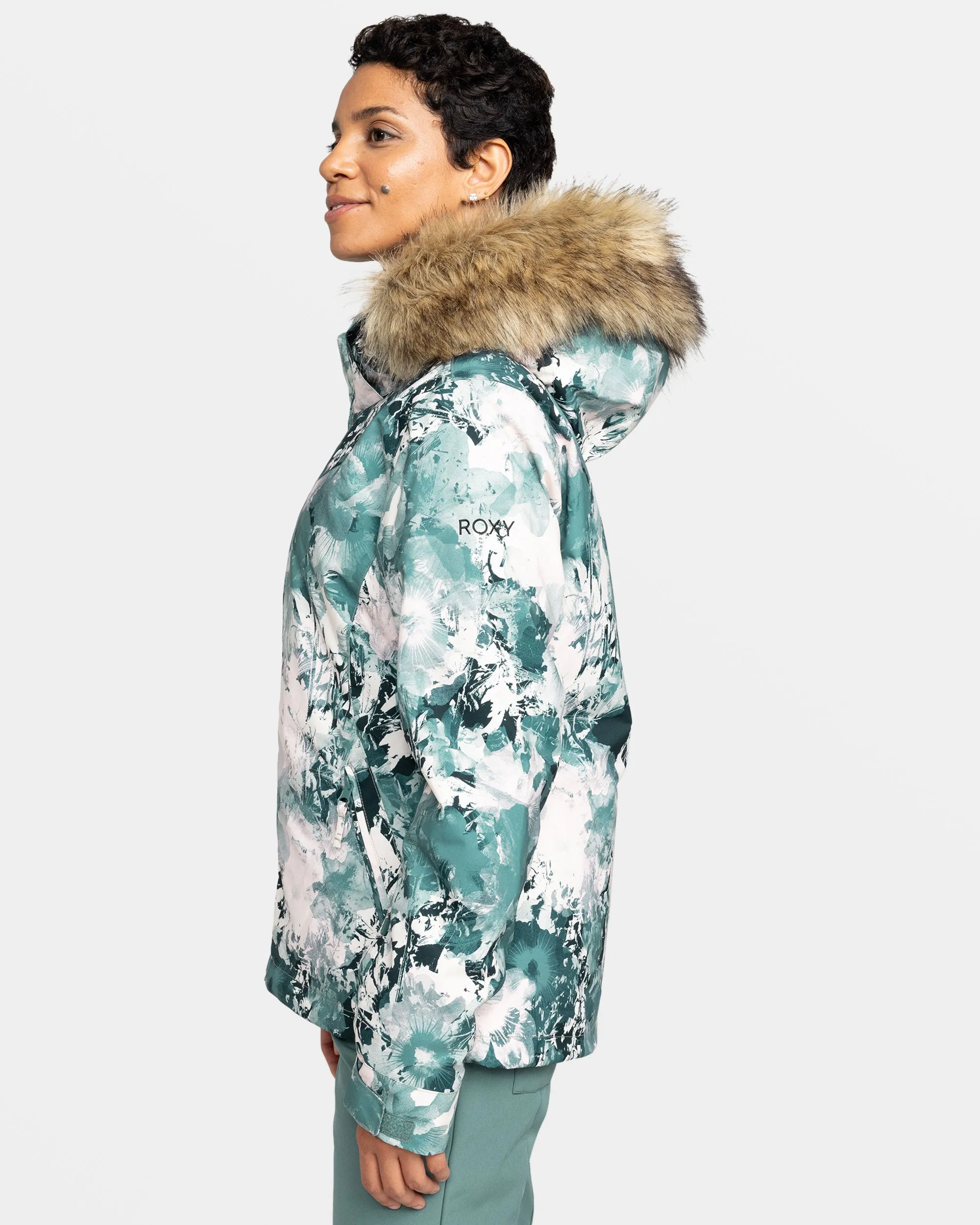 Jet Ski Snow Jacket - Sea Pine Dreamy Picture