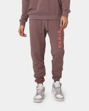 Jordan X Paris Saint-Germain Fleece Pants Plum Eclipse