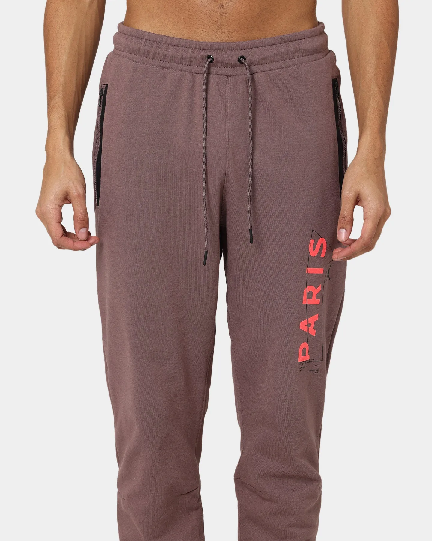 Jordan X Paris Saint-Germain Fleece Pants Plum Eclipse