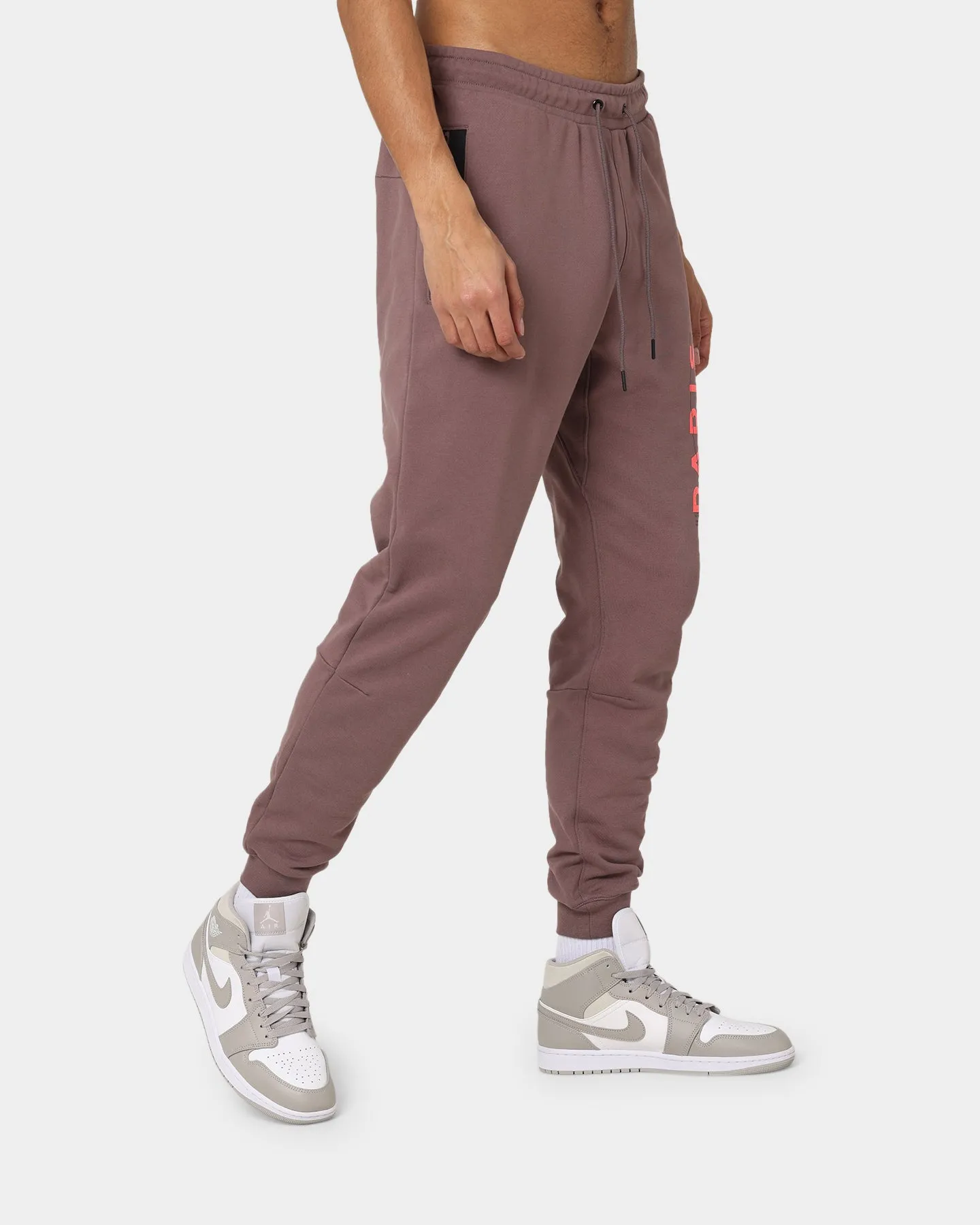 Jordan X Paris Saint-Germain Fleece Pants Plum Eclipse