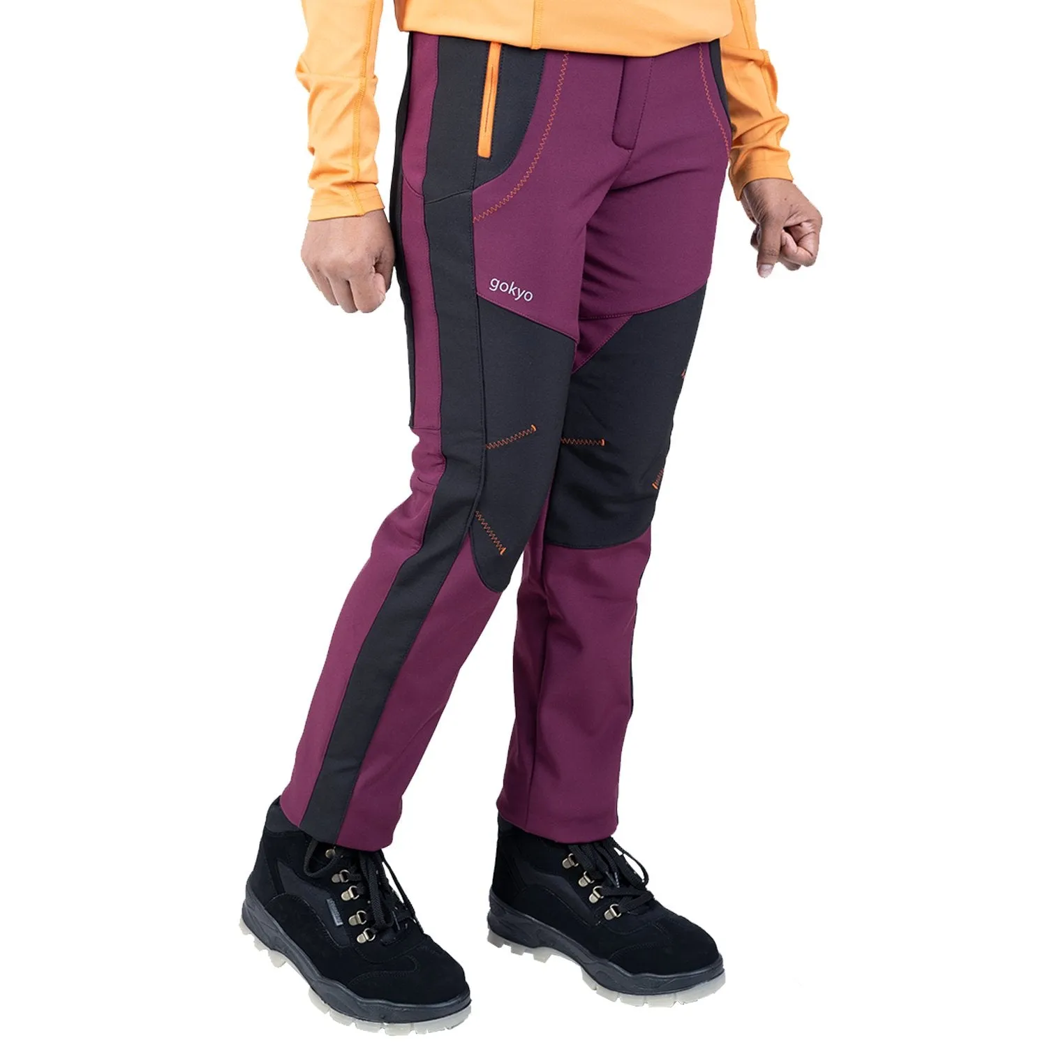 K2 Cold Weather Trekking & Outdoor Pants in Wine - Women