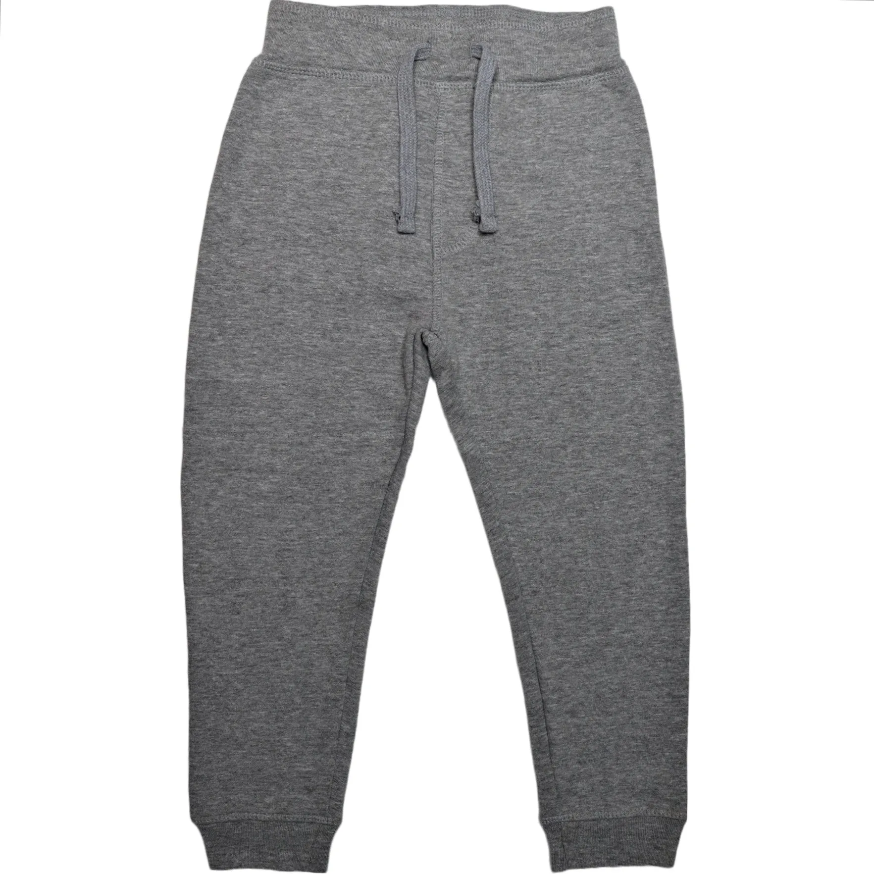 🎁Kids Solid Fleece Lined Jogger Pants - Heather