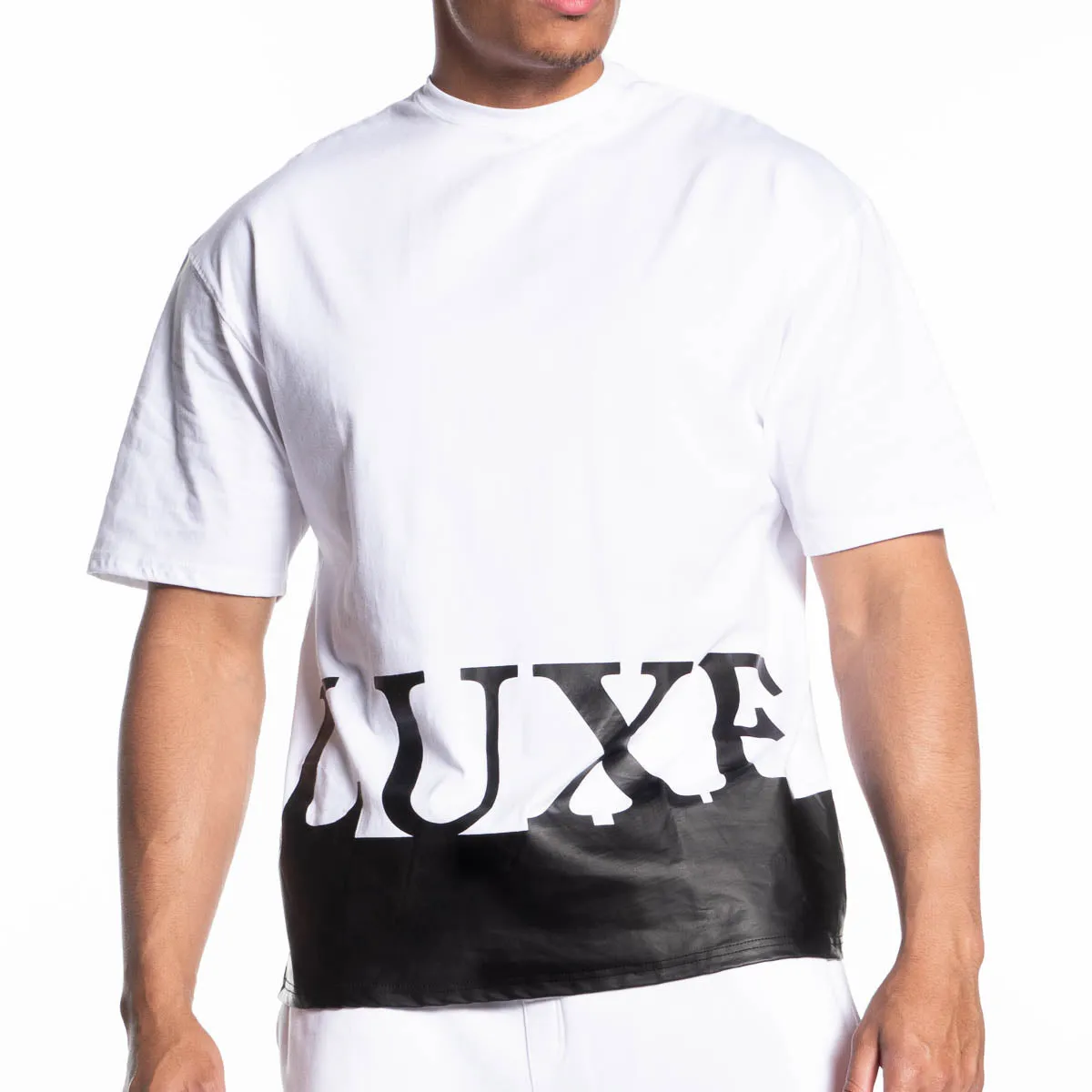 LUXE Hem Print T-Shirt