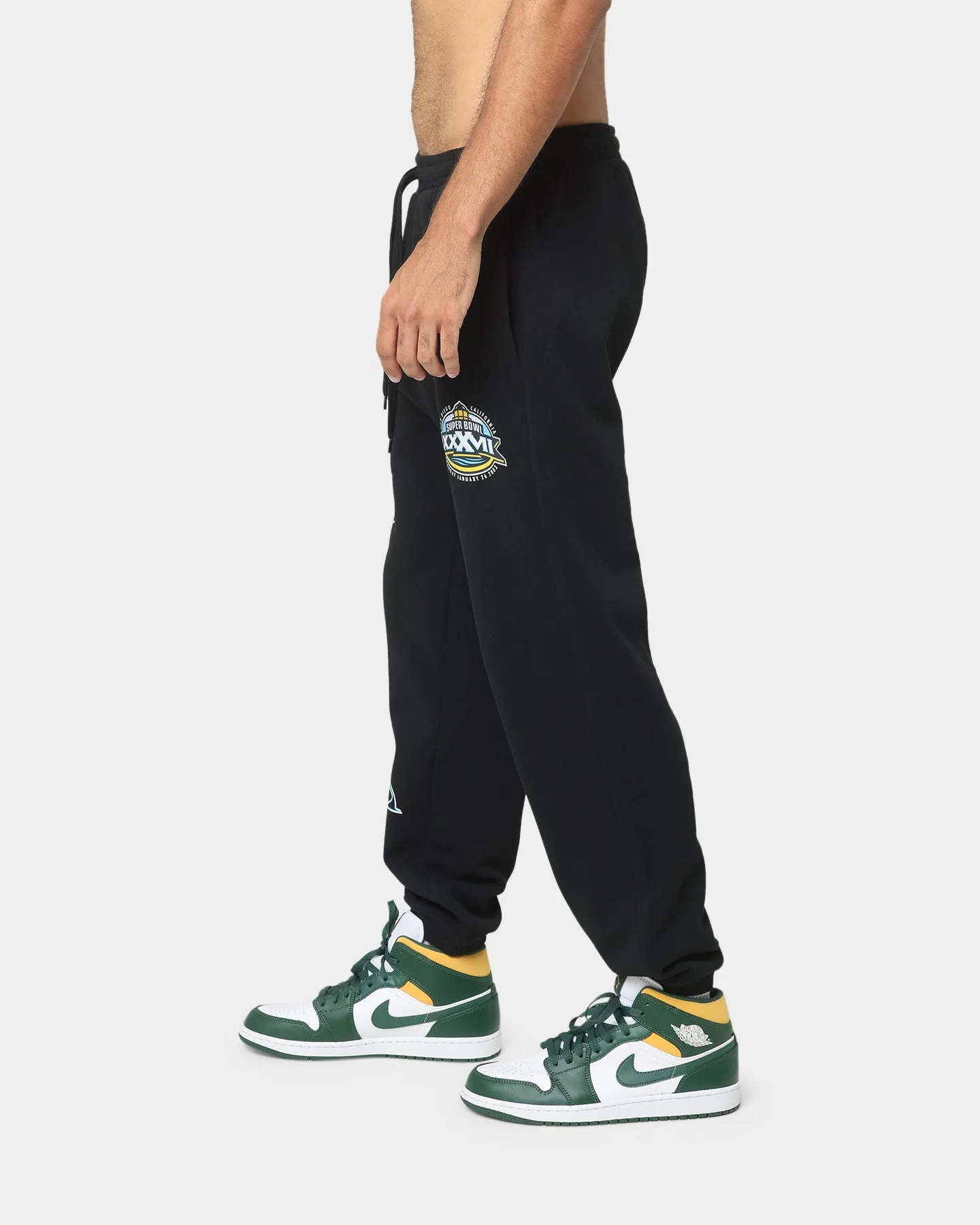 Majestic Athletic Las Vegas Raiders League Champ Track Pants Faded Black