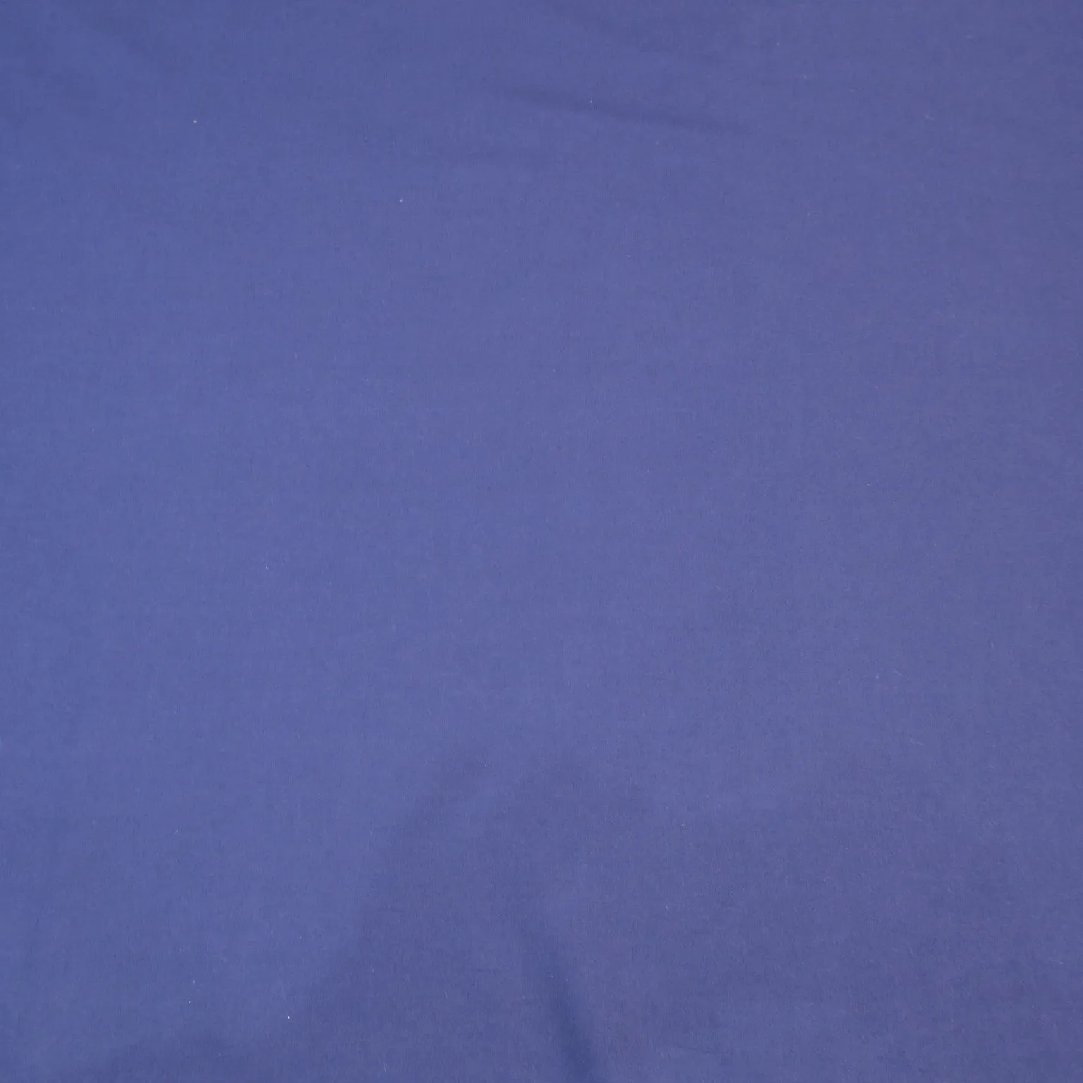 Medium Blue Solid Luxury Cotton with Cashmere Holland & Sherry Fabric