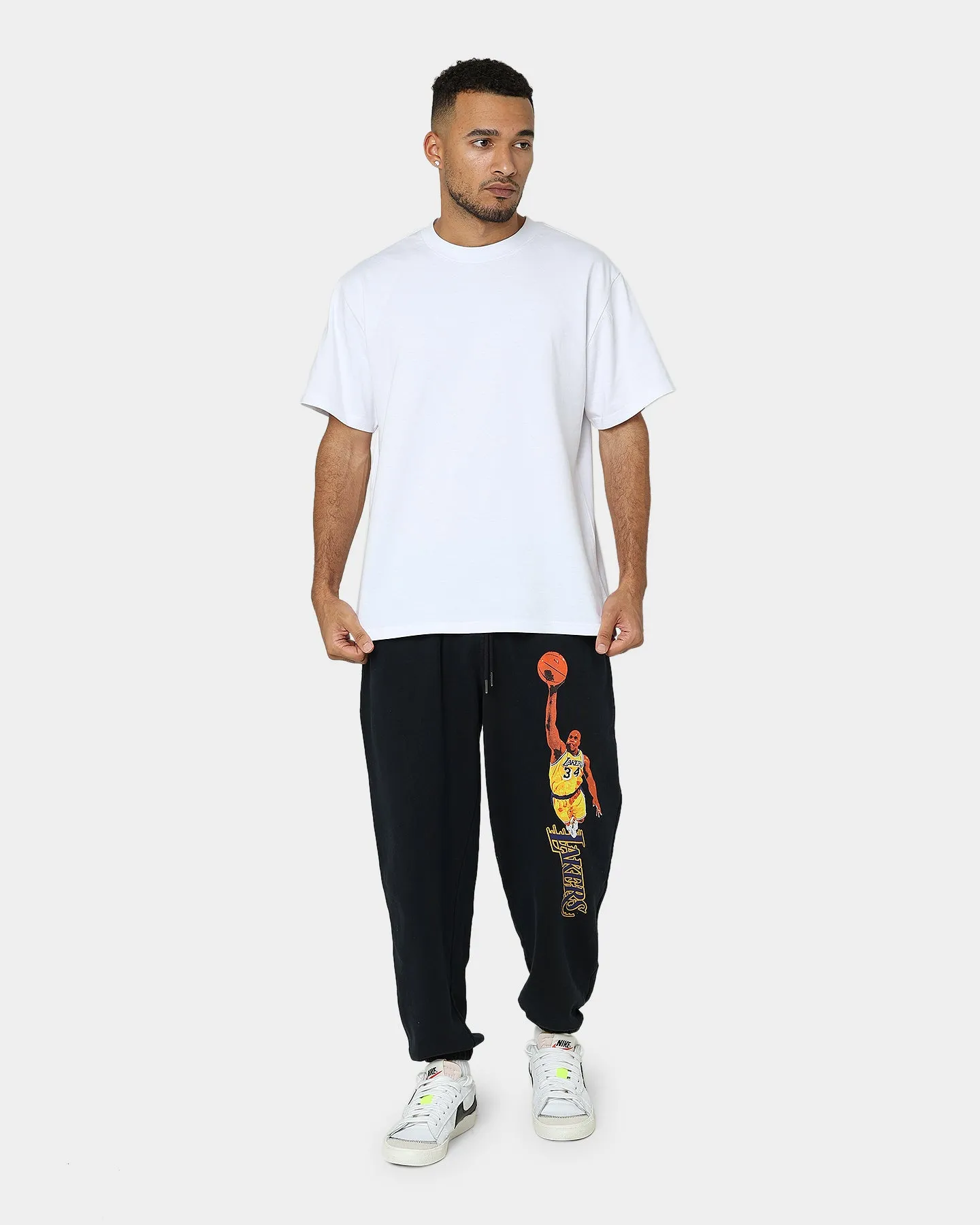 Mitchell & Ness Shaq Sweat Pants Faded Black