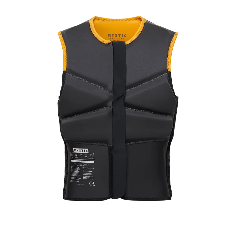 Mystic Block Impact FZ Kite Vest-Retro Orange