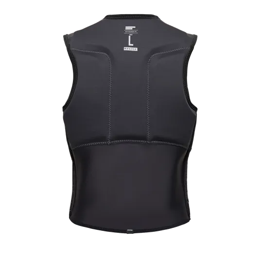 Mystic Block Impact Fzip Vest-Black