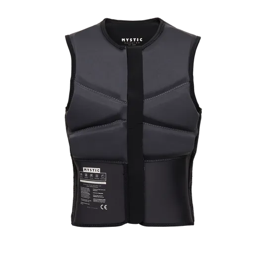 Mystic Block Impact Fzip Vest-Black