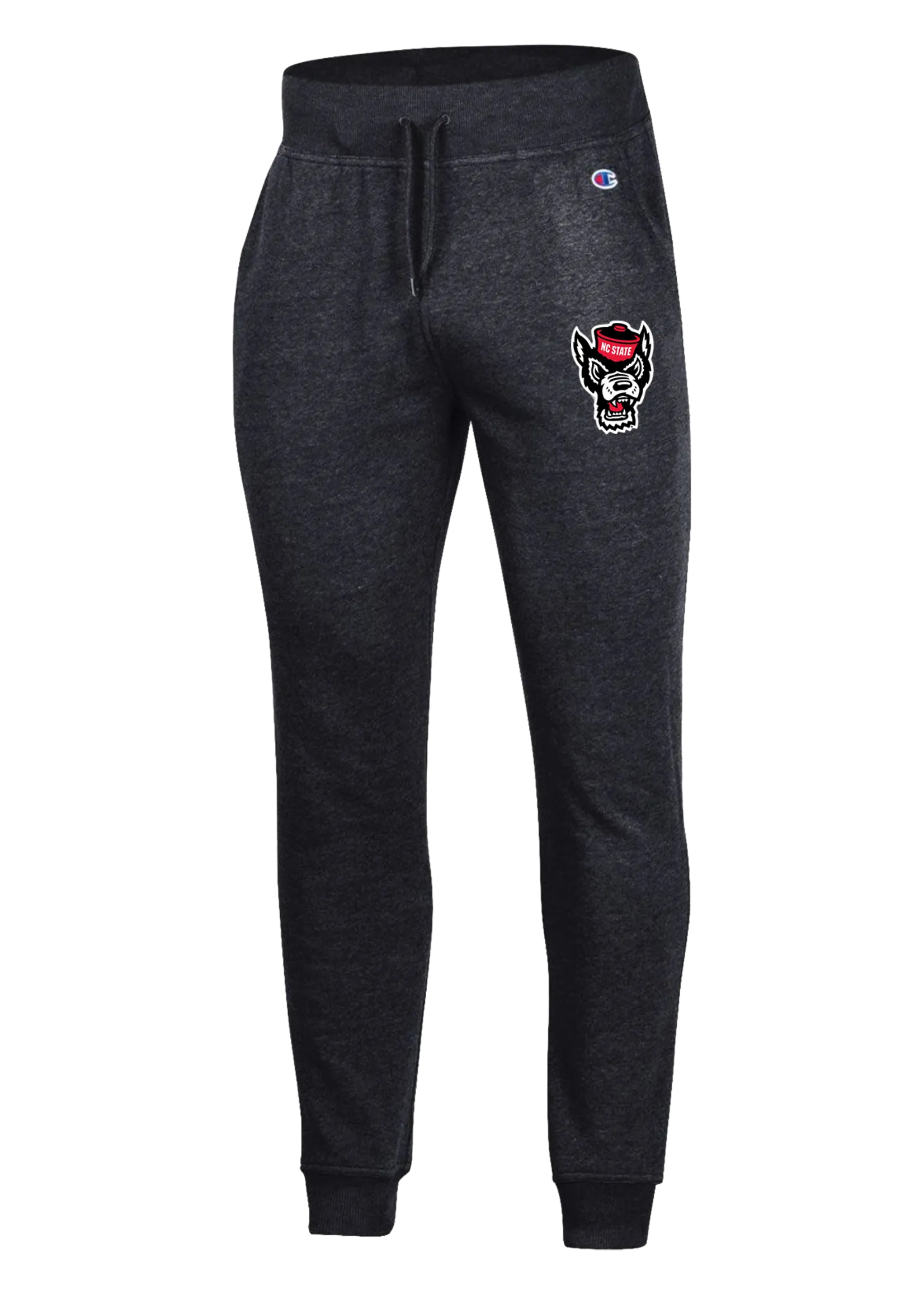 NC State Wolfpack Champion Women's Heathered Black Triumph Fleece Sweatpants