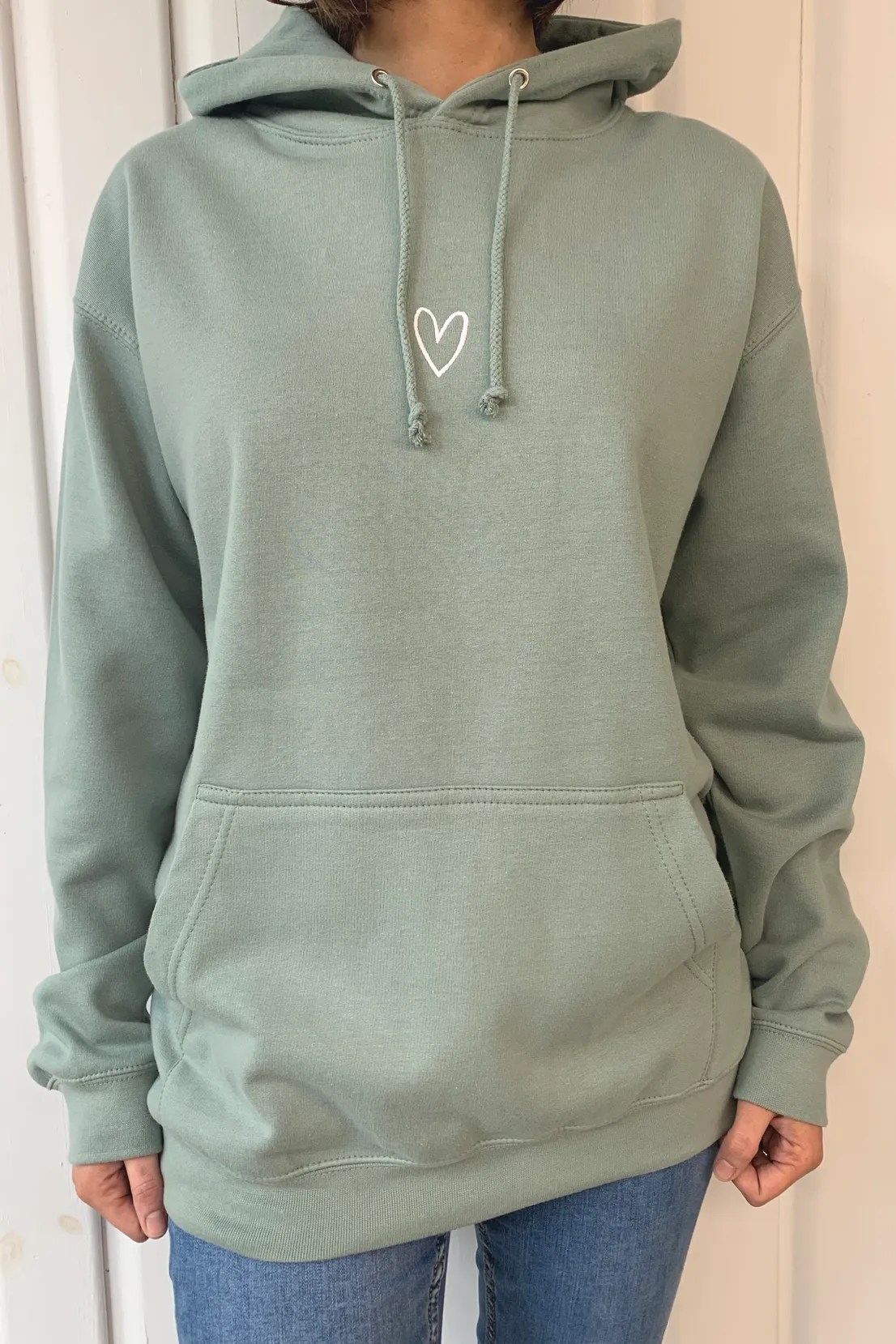 O&F BE Hoodie - Sage Green