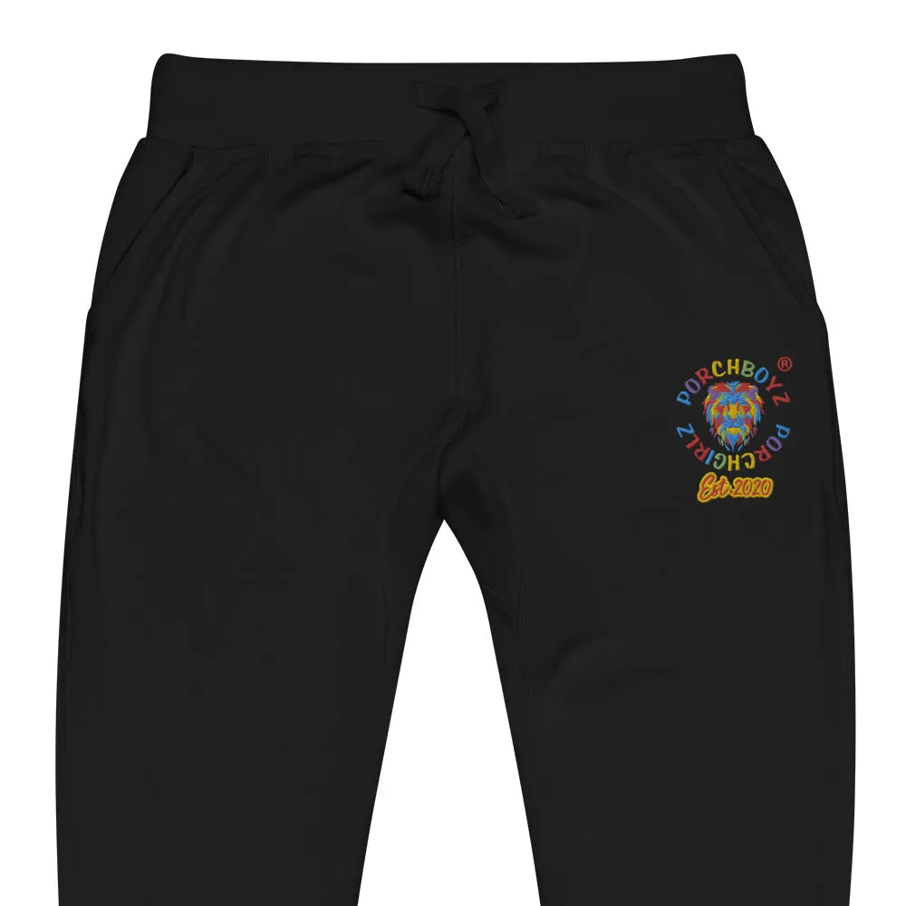 PORCHBOYZ "TradeMark" Unisex fleece sweatpants