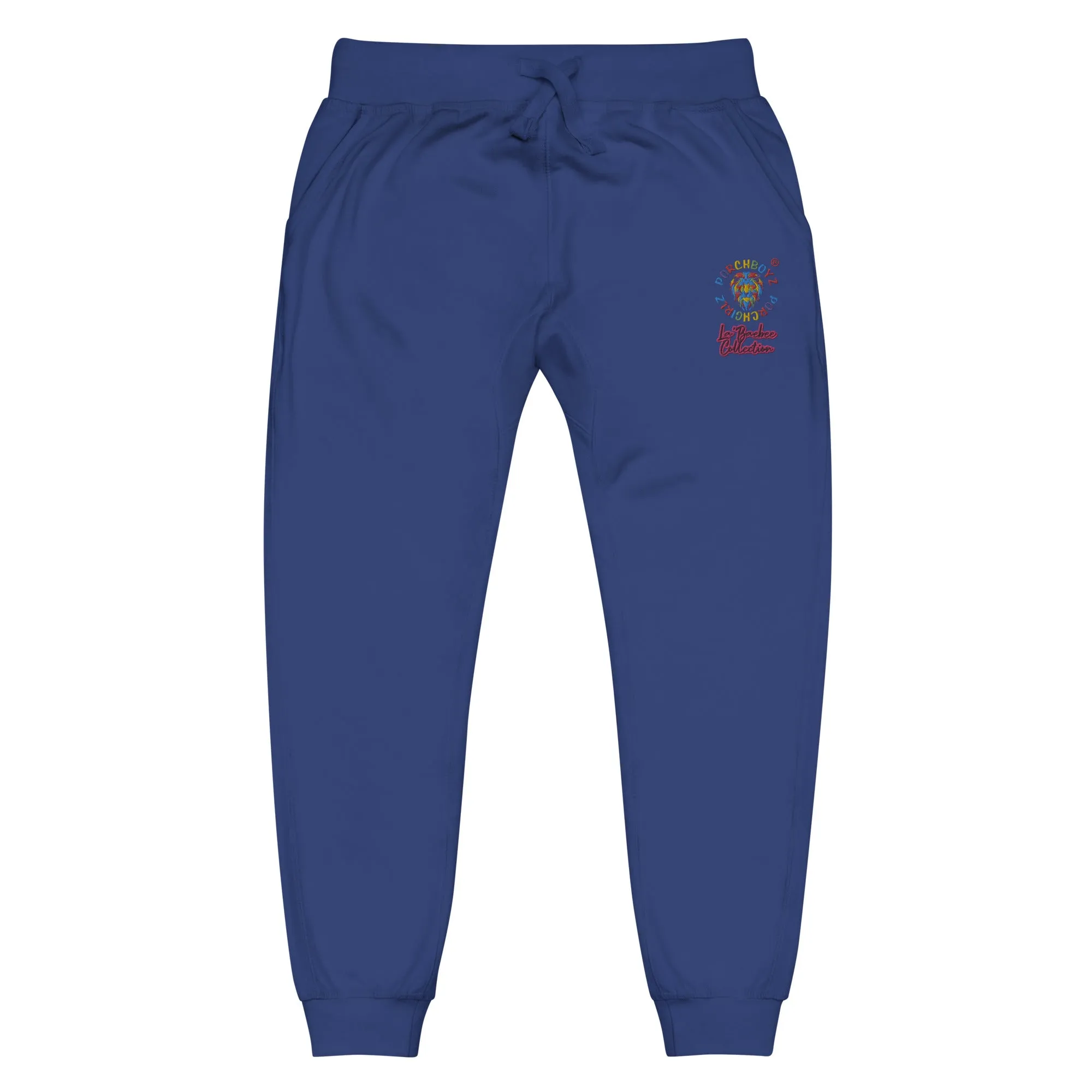 Porchgirlz "La'Baebee" Collection Embroidered Unisex fleece sweatpants