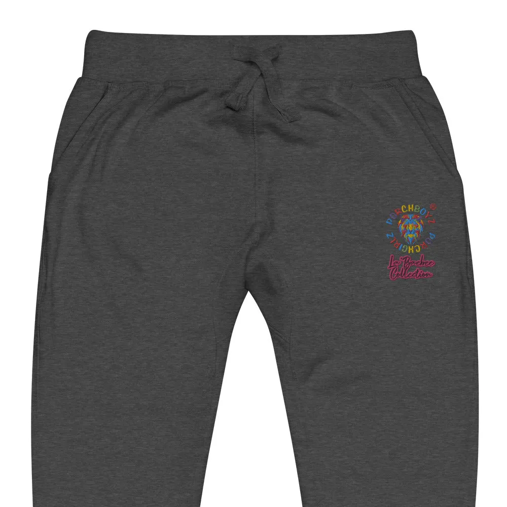 Porchgirlz "La'Baebee" Collection Embroidered Unisex fleece sweatpants