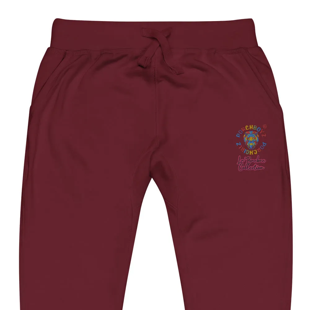 Porchgirlz "La'Baebee" Collection Embroidered Unisex fleece sweatpants