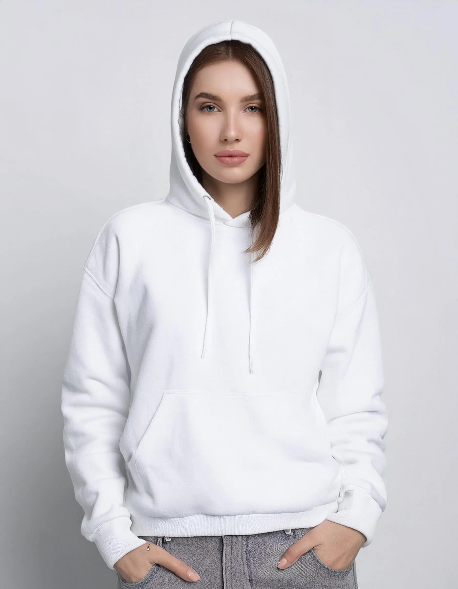 Pure Ivory White Hoodie