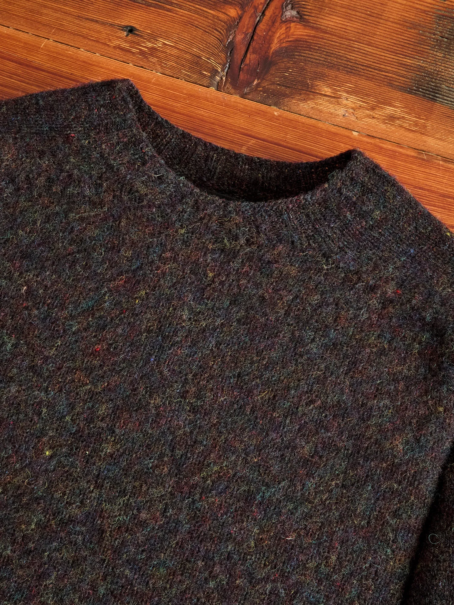 "Birth of the Cool" Wool Sweater in Wolf