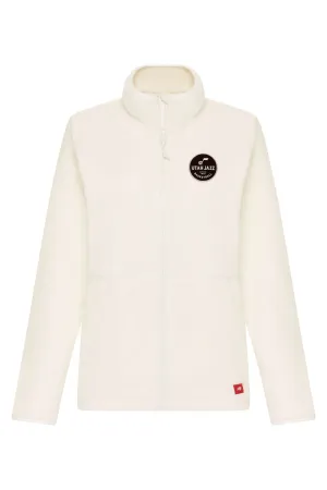 Sabino Ultra Soft Fleece Jacket - Ivory - Sportiqe