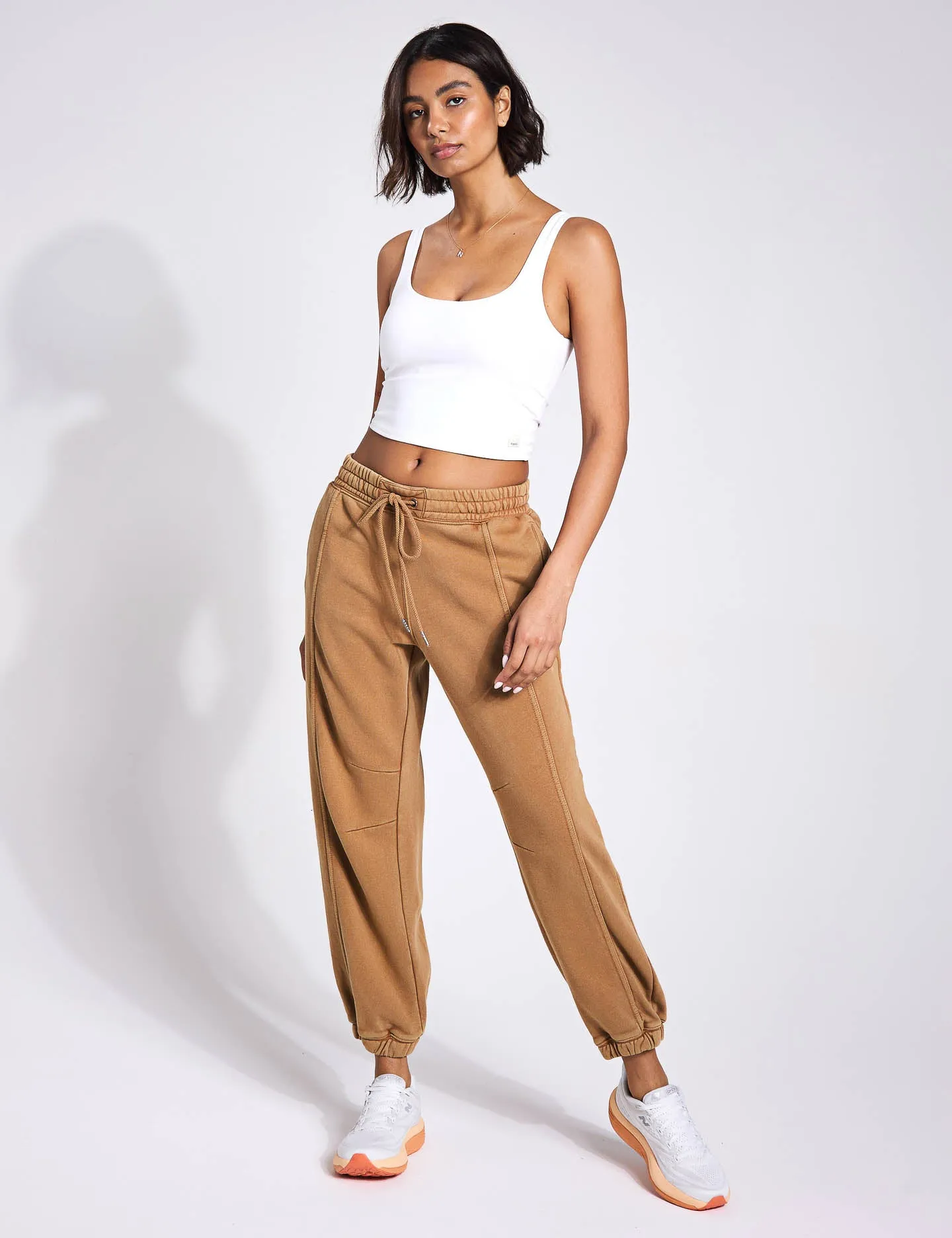 Sprint To The Finish Pants - Camel