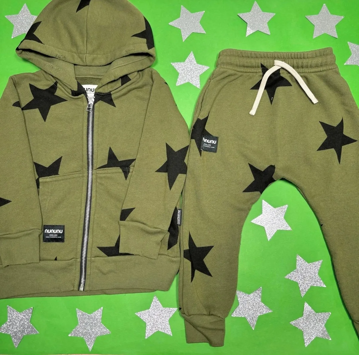 STARS ZIP UP HOODIE (UNISEX)