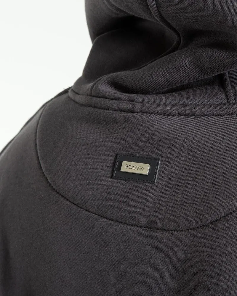 STRIKE LOGO HOODIE - CHARCOAL