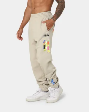 Stussy Funky Tribe Track Pants Cement