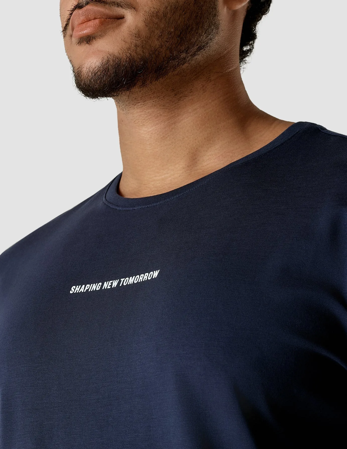 Supima Autograph T-shirt Navy