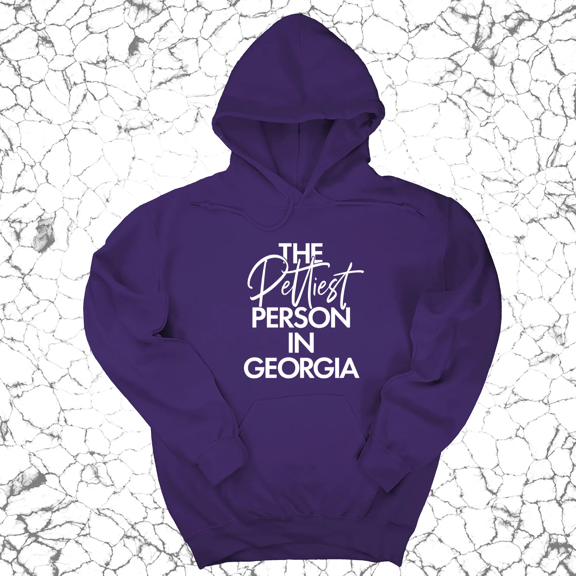 The Pettiest Person in Georgia Unisex Hoodie