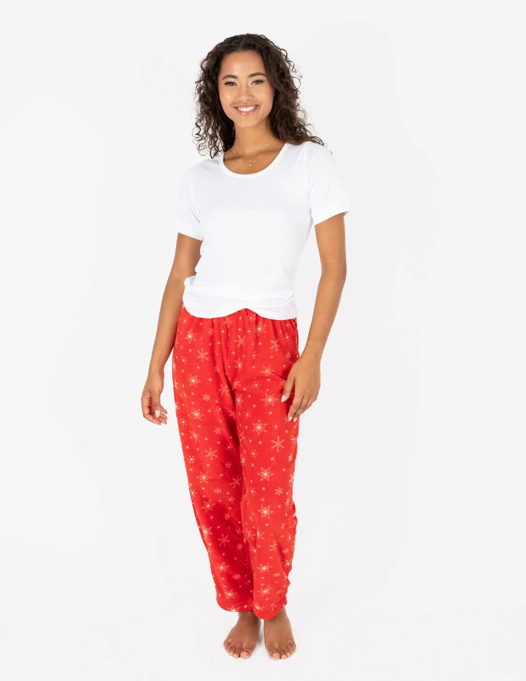 Women's Christmas Fleece Pants