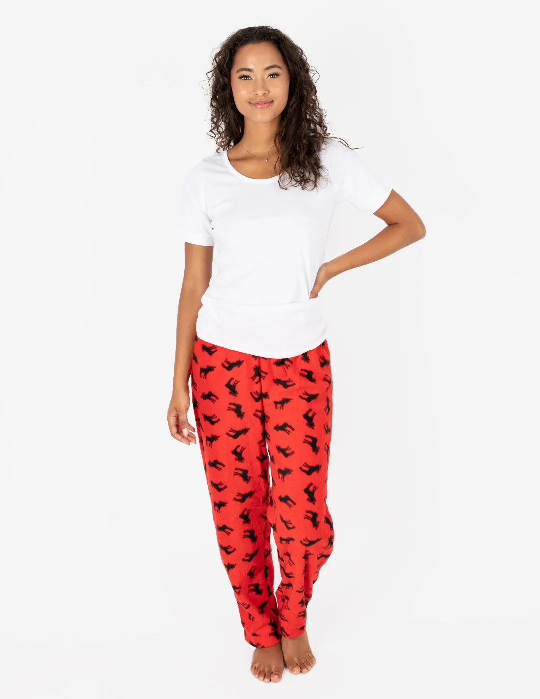 Women's Christmas Fleece Pants