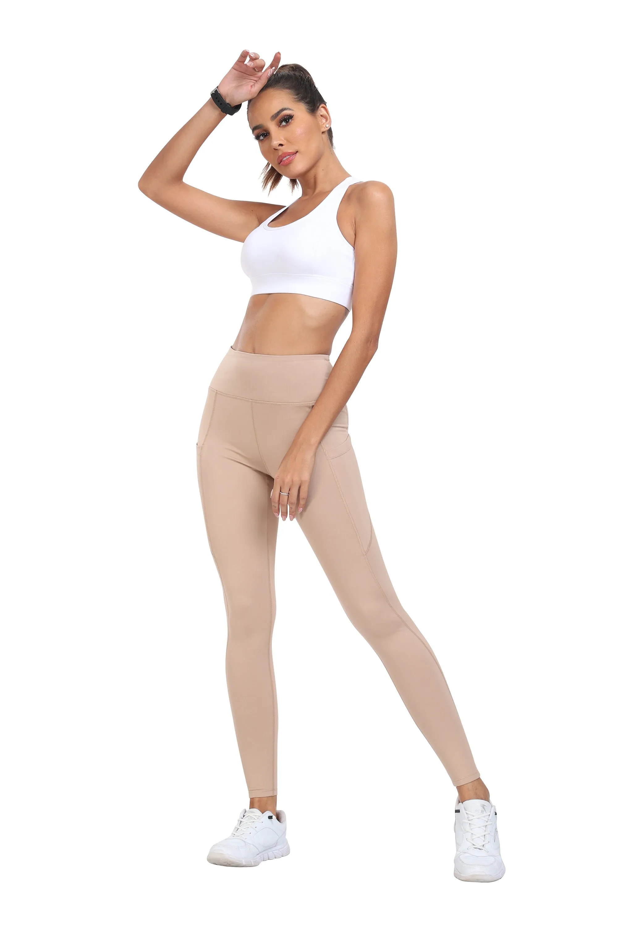 Women's High Waist Pocket Running Yoga Pants