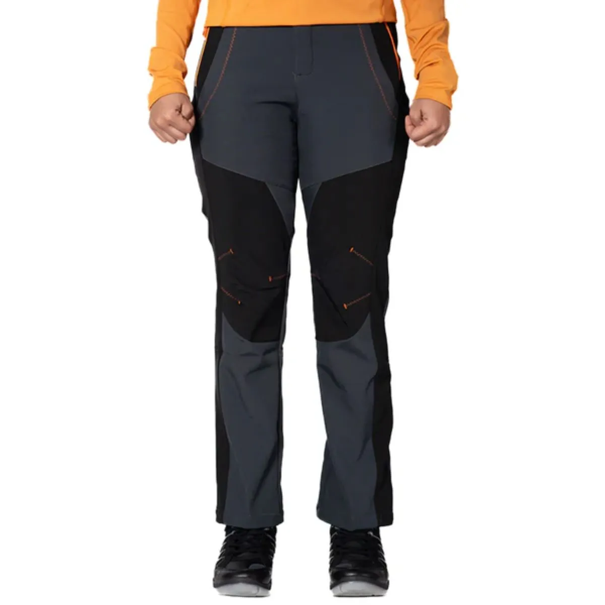 Women's K2 Cold Weather Trekking & Travel Pants- Sherpa Series - Black